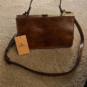 NWT PATRICIA NASH MAPS COLLECTION CROSSBODY.